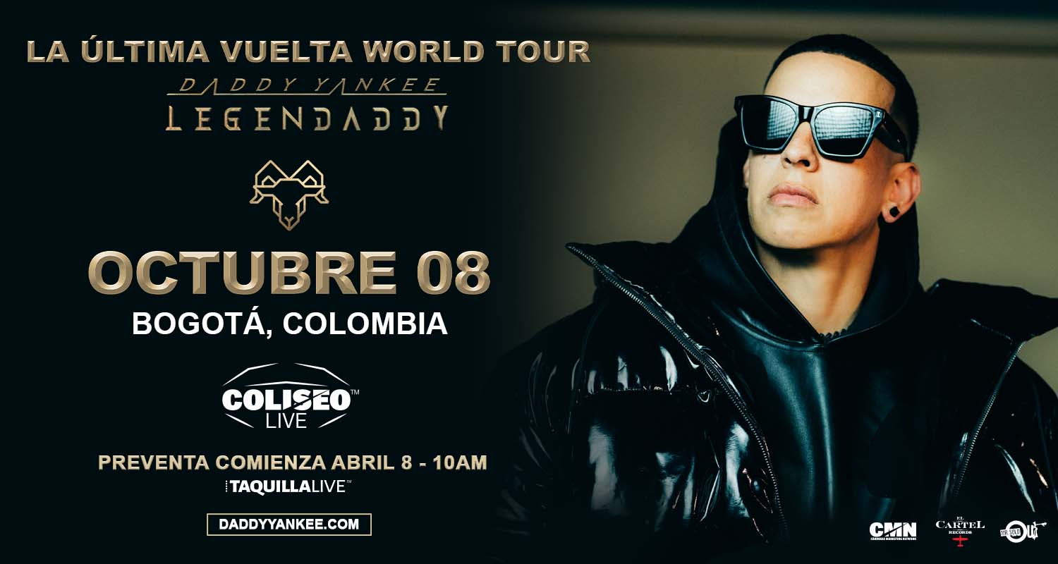 Coliseo Live será el escenario para el concierto de despedida de Daddy Yankee